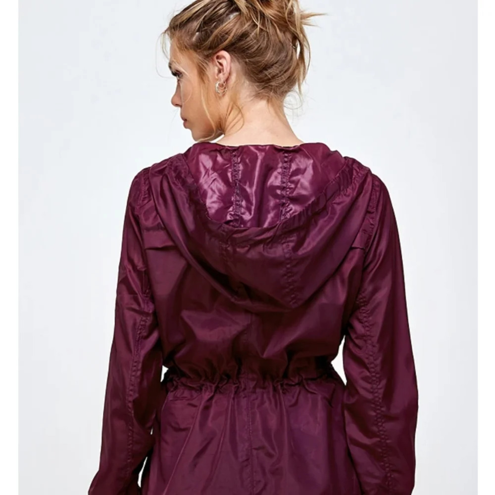 COPY - COPY - Wine Ambiance Lightweight Windbreaker Jack… - Picture 3 of 3